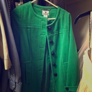 Beautiful Kelly green coat!